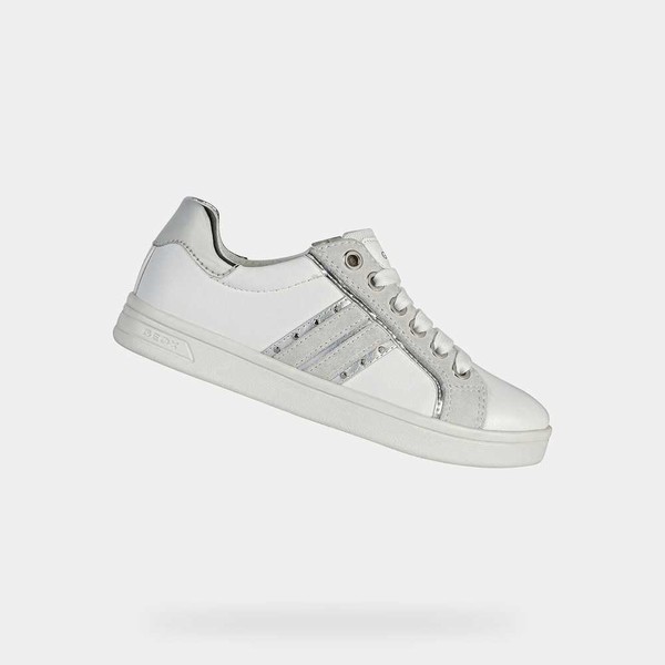 Geox Respira White Kids Sneakers SS20.9NI1410